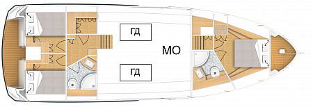 Моторная яхта Попилов Аура 14.99